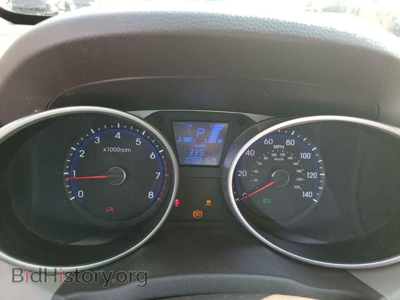 2012 HYUNDAI TUCSON - VIN: KM8JUCAC6CU492402 - Фото 9