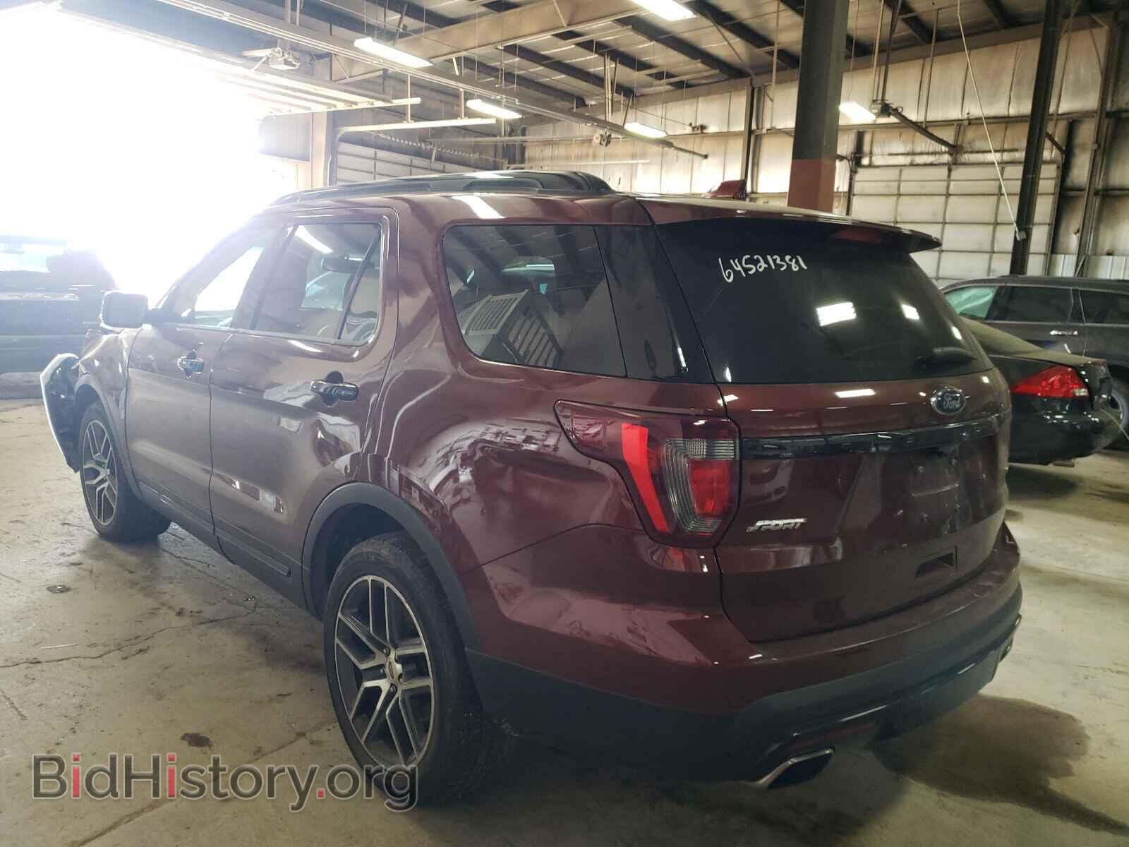 2016 FORD EXPLORER - VIN: 1FM5K8GT9GGD13415 - Фото 3