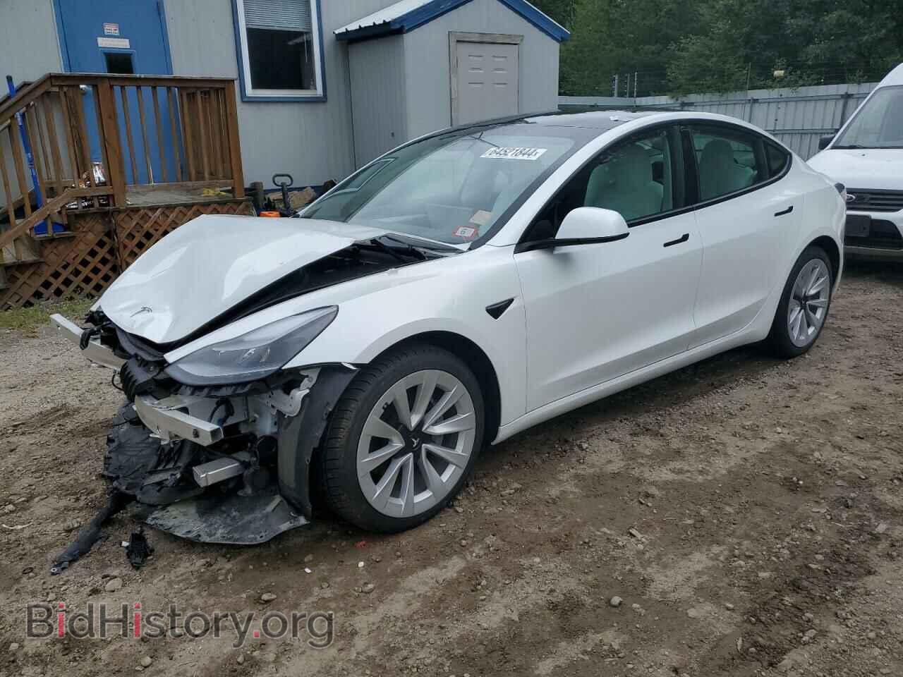 Photo 5YJ3E1EB0MF990279 - TESLA MODEL 3 2021