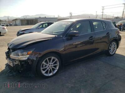 2013 Lexus CT 200 200, коричневый — VIN JTHKD5BH8D2166577, Copart