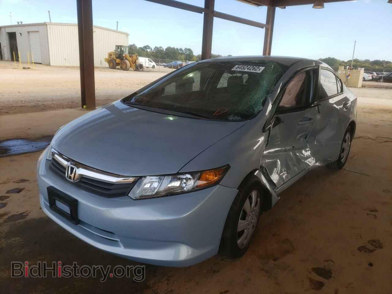 2012 HONDA CIVIC - VIN: 19XFB2F50CE031280 - Фото 2