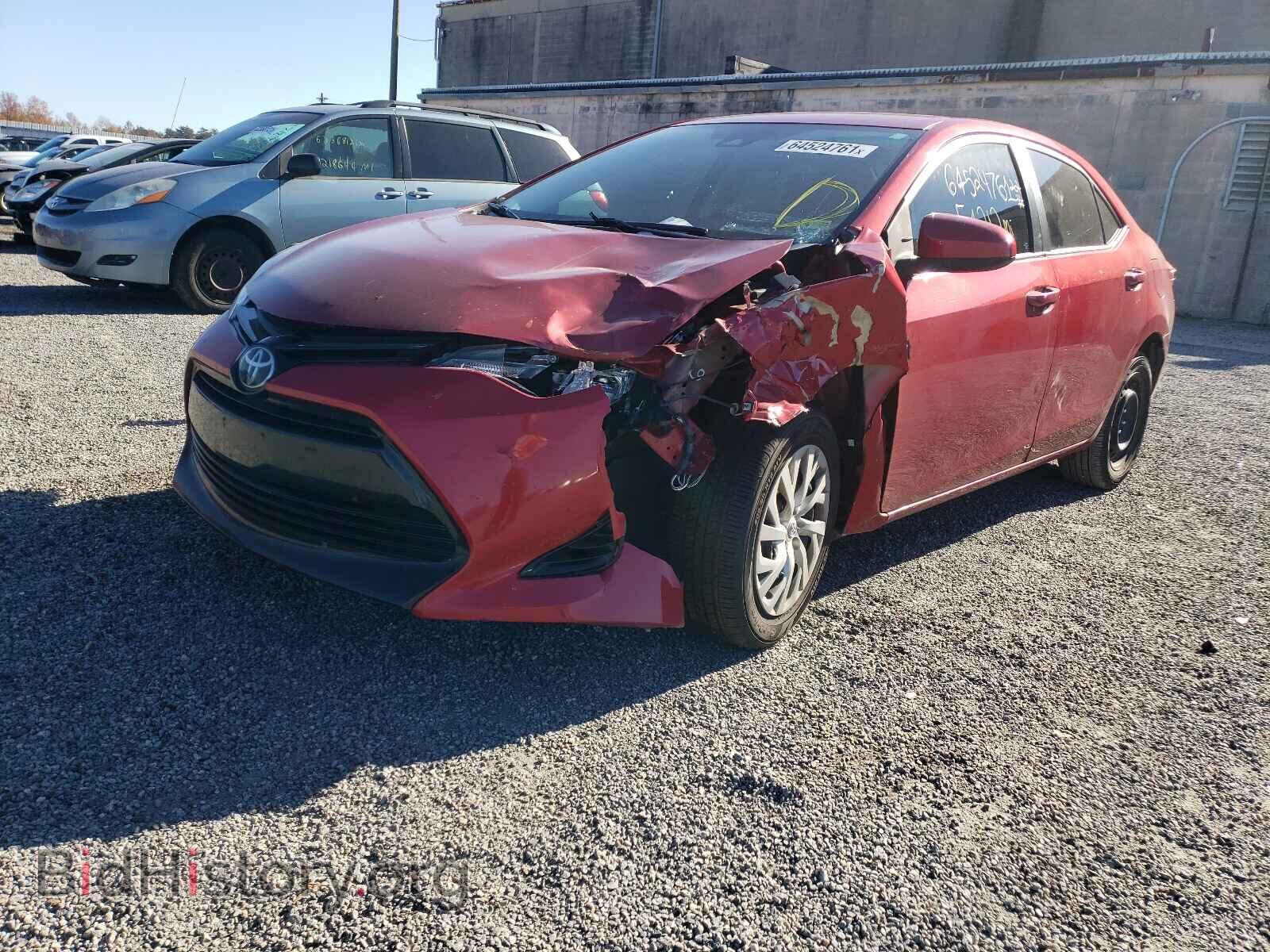 2017 TOYOTA COROLLA - VIN: 2T1BURHE0HC822641 - Фото 2