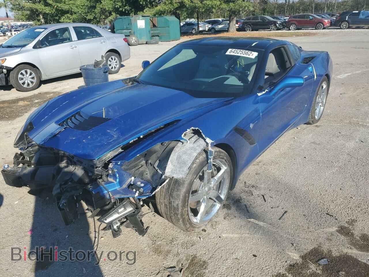 2014 CHEVROLET CORVETTE - VIN: 1G1YE2D74E5102136 - Фото 2