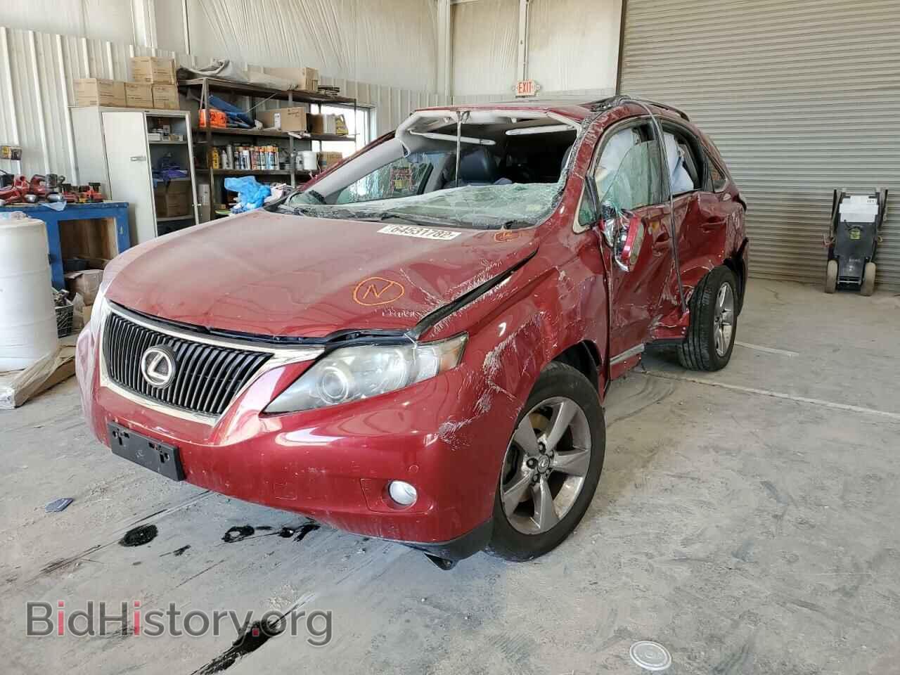 2011 LEXUS RX350 - VIN: 2T2BK1BA6BC110053 - Фото 2