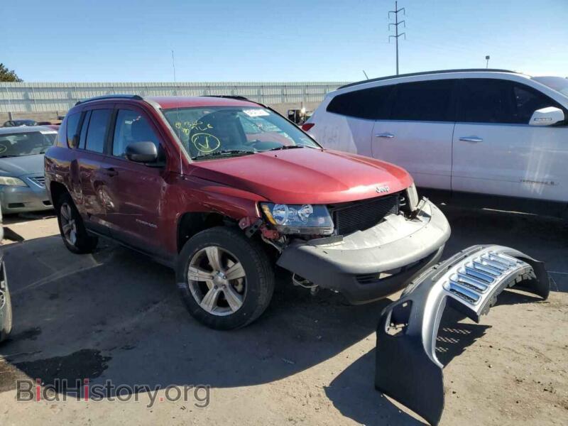 2014 Jeep COMPASS Compass SP (VIN 1C4NJDBB0ED729334) — photo 1 of 10, Copart, damage: front end