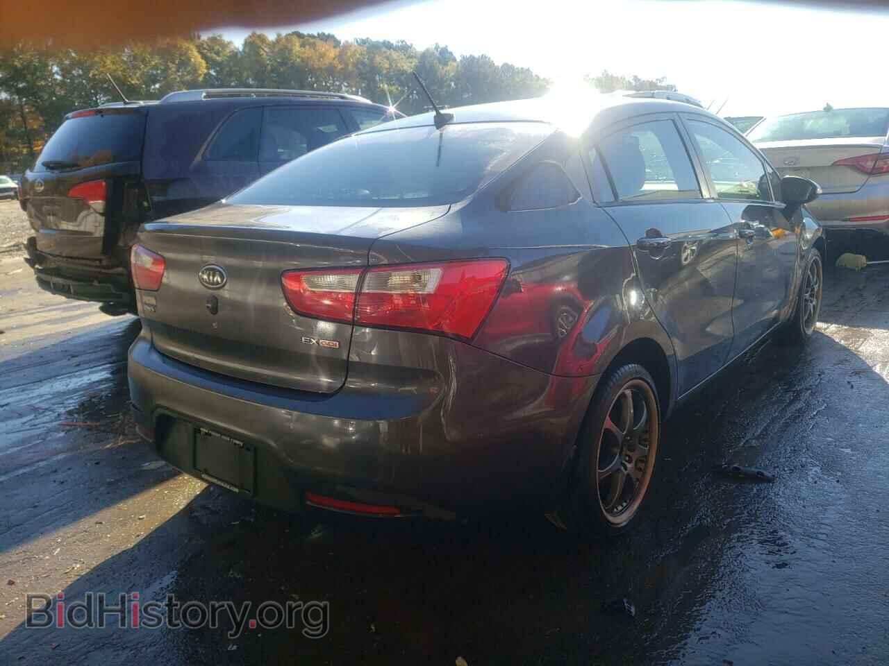 2012 KIA RIO - VIN: KNADN4A34C6049333 - Фото 4