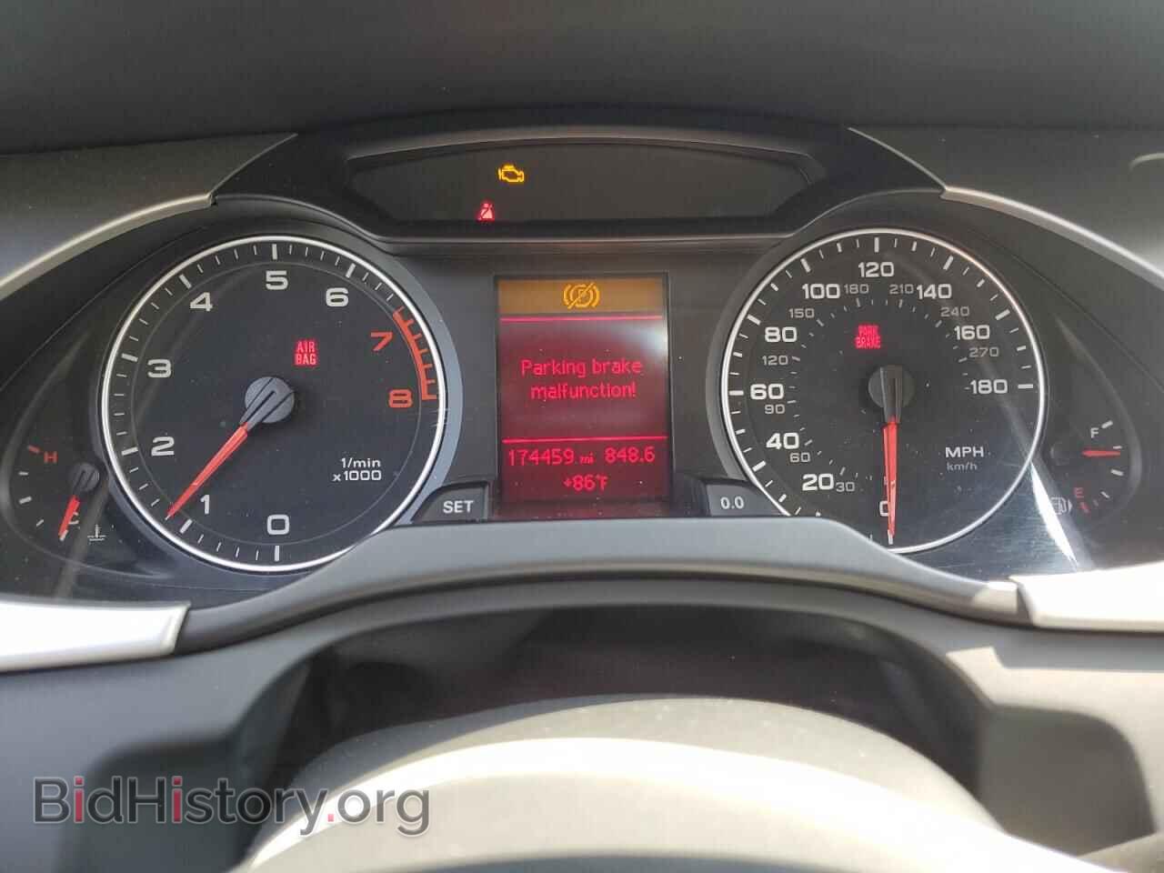 2012 AUDI A4 - VIN: WAUDFAFL3CN021386 - Фото 9