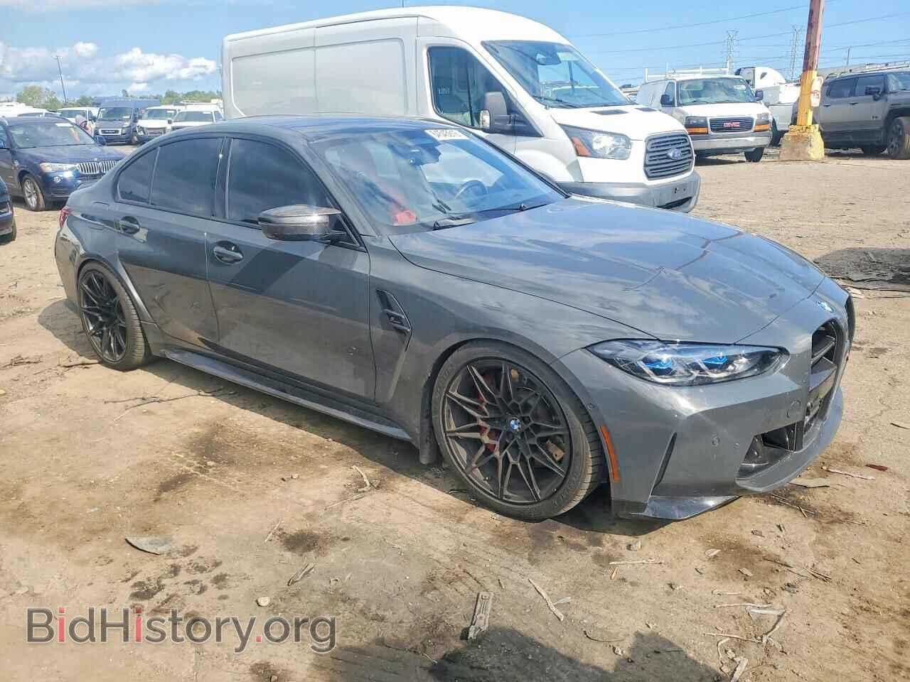 2024 BMW M3 - VIN: WBS43AY07RFR90828 - Фото 4