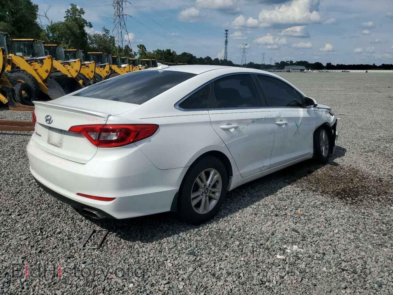 2017 HYUNDAI SONATA - VIN: 5NPE24AF2HH452511 - Фото 3