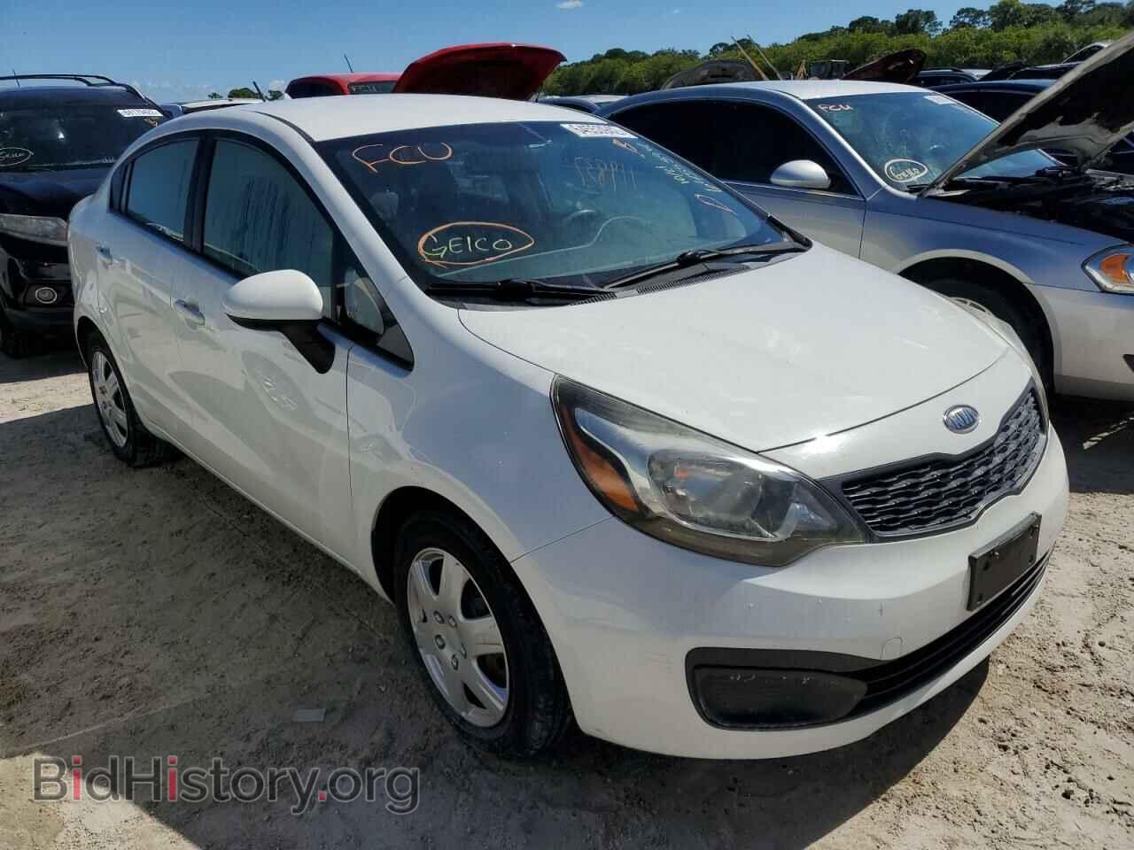 Фотография KNADM4A35C6092856 - KIA RIO 2012