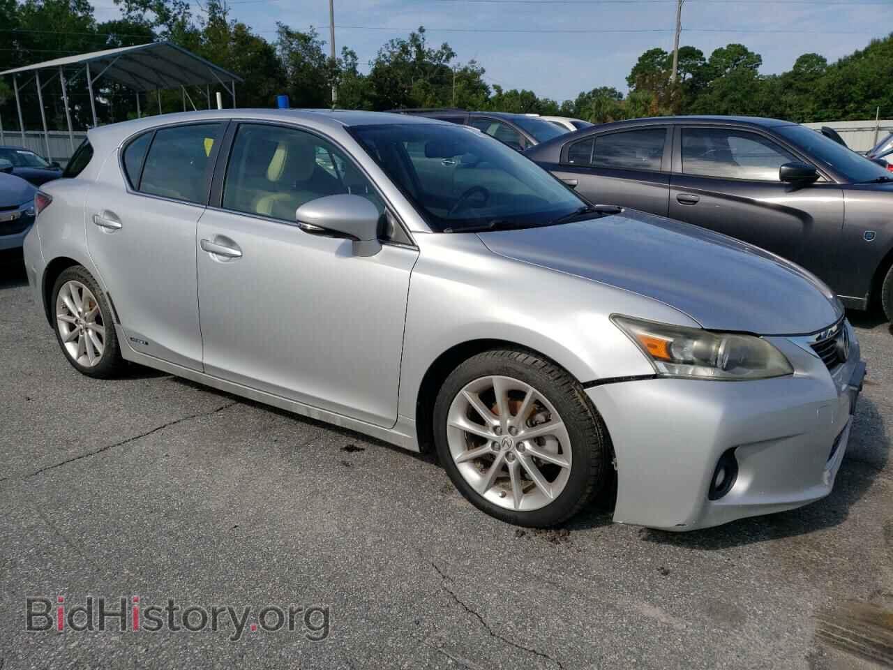 2012 LEXUS CT 200 - VIN: JTHKD5BH6C2070865 - Фото 4