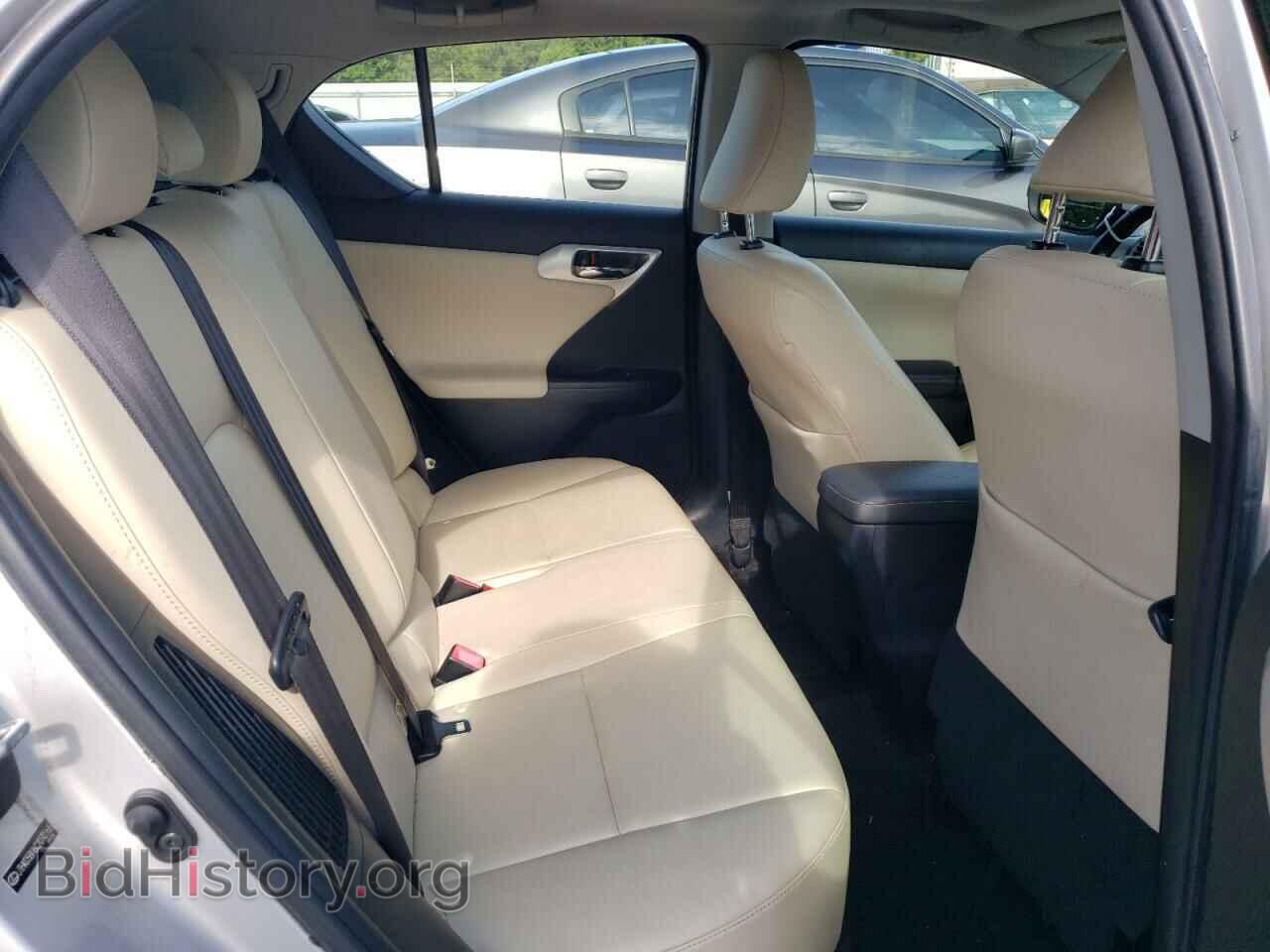 2012 LEXUS CT 200 - VIN: JTHKD5BH6C2070865 - Фото 10