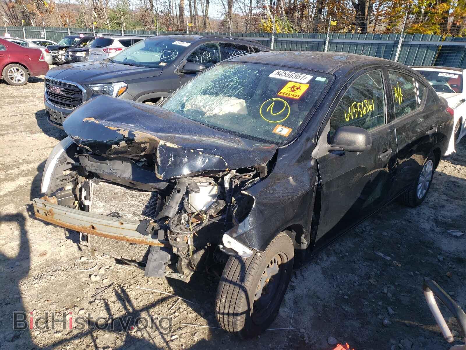 2014 NISSAN VERSA - VIN: 3N1CN7AP7EL829647 - Фото 2