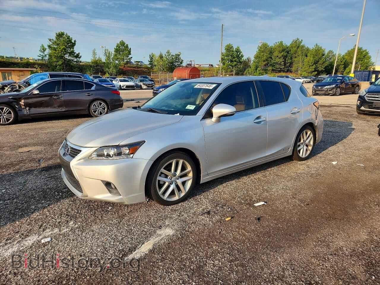 Photo JTHKD5BH4E2180445 - LEXUS CT 200 2014