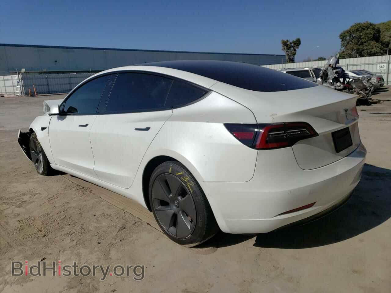 2022 TESLA MODEL 3 - VIN: 5YJ3E1EA4NF358412 - Фото 2