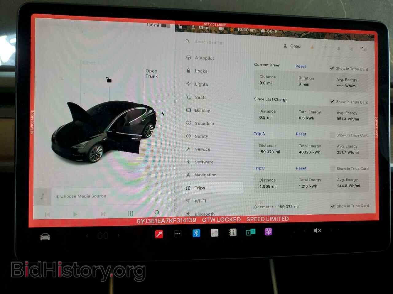 2019 TESLA MODEL 3 - VIN: 5YJ3E1EA7KF314139 - Photo 9