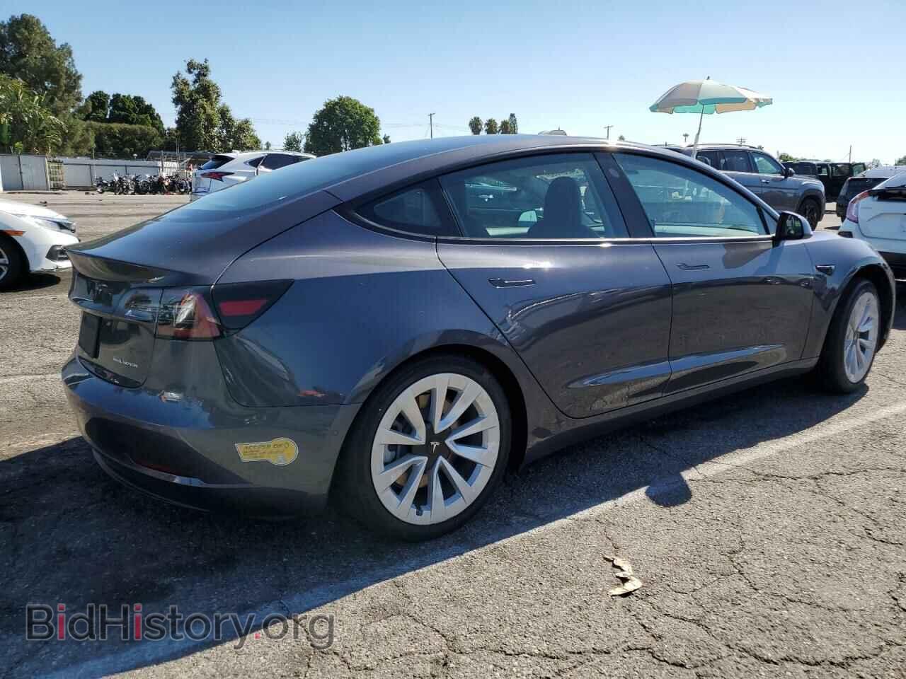 2022 TESLA MODEL 3 - VIN: 5YJ3E1EB4NF125168 - Фото 3