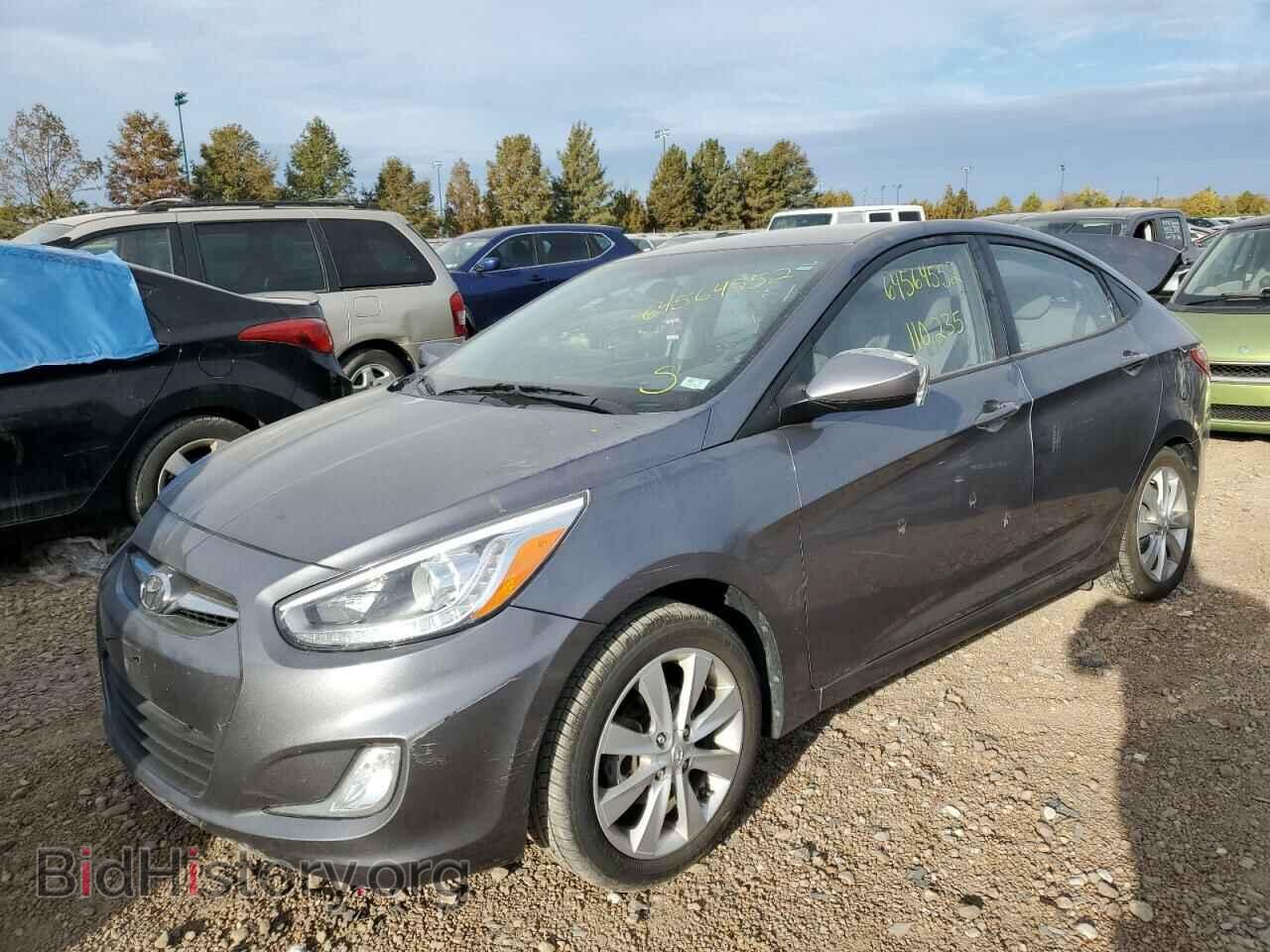 2014 HYUNDAI ACCENT - VIN: KMHCU4AE8EU752009 - Фото 2