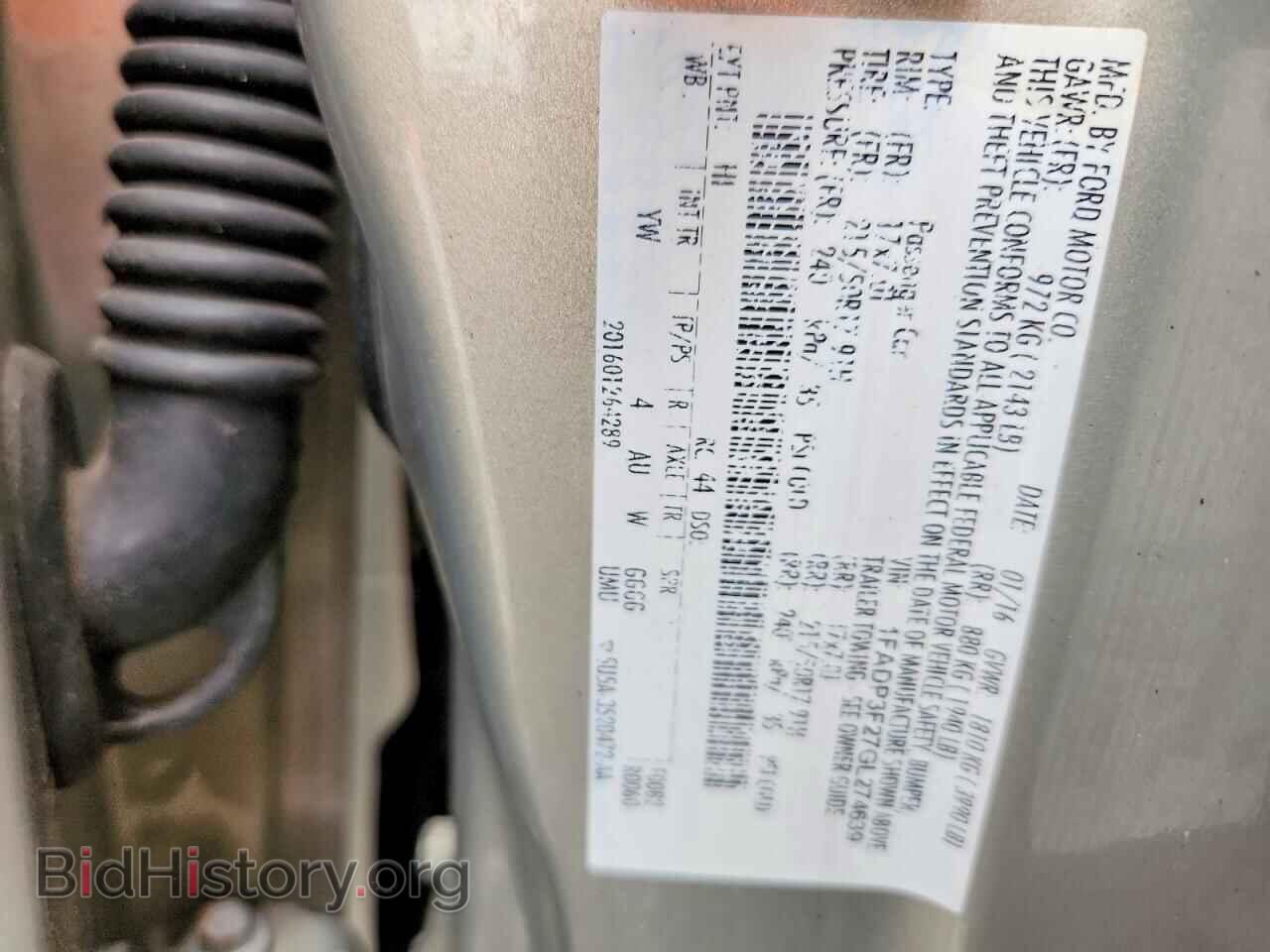 2016 FORD FOCUS - VIN: 1FADP3F27GL274639 - Photo 12