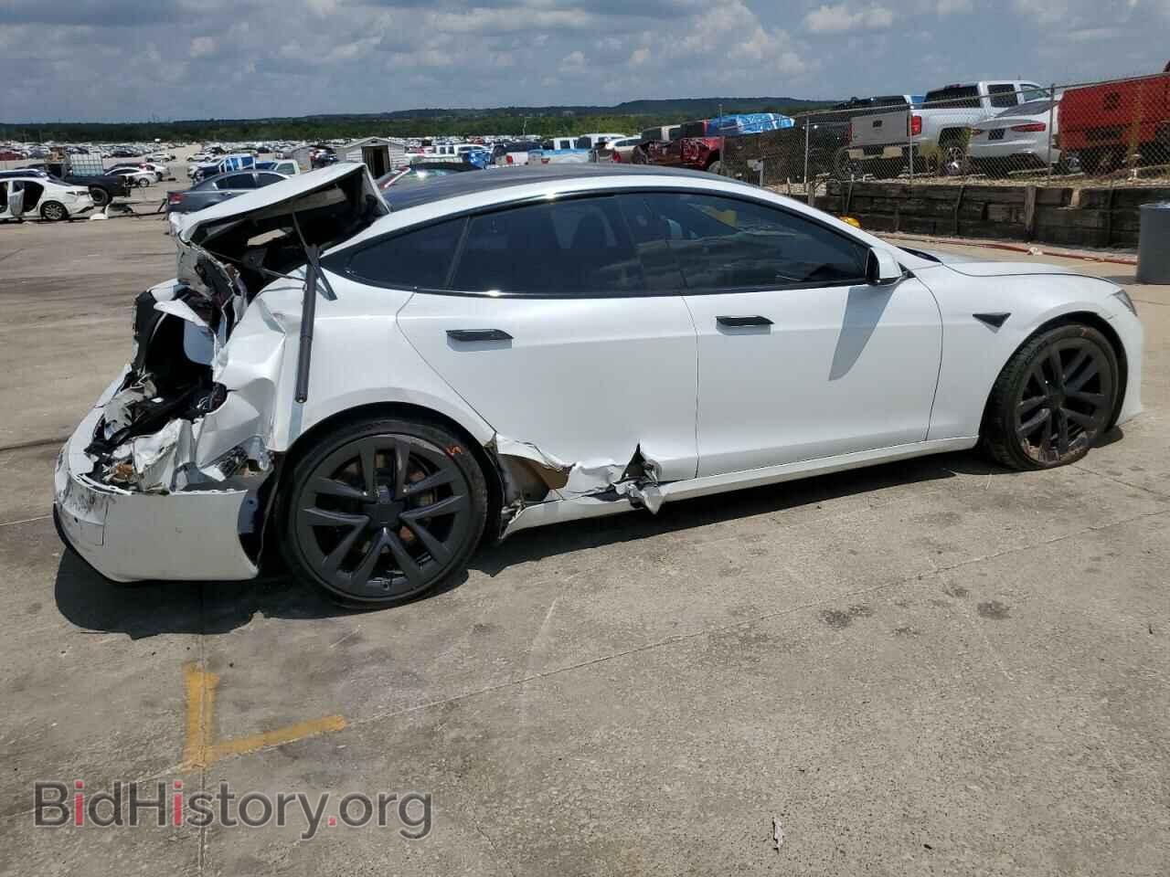 2021 TESLA MODEL S - VIN: 5YJSA1E65MF443082 - Фото 3