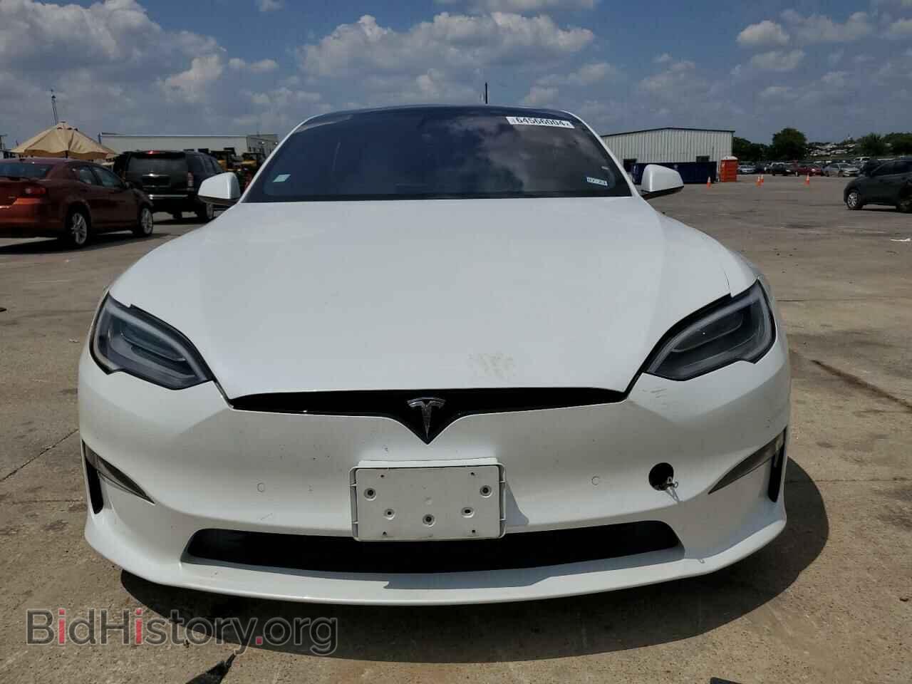 2021 TESLA MODEL S - VIN: 5YJSA1E65MF443082 - Фото 5