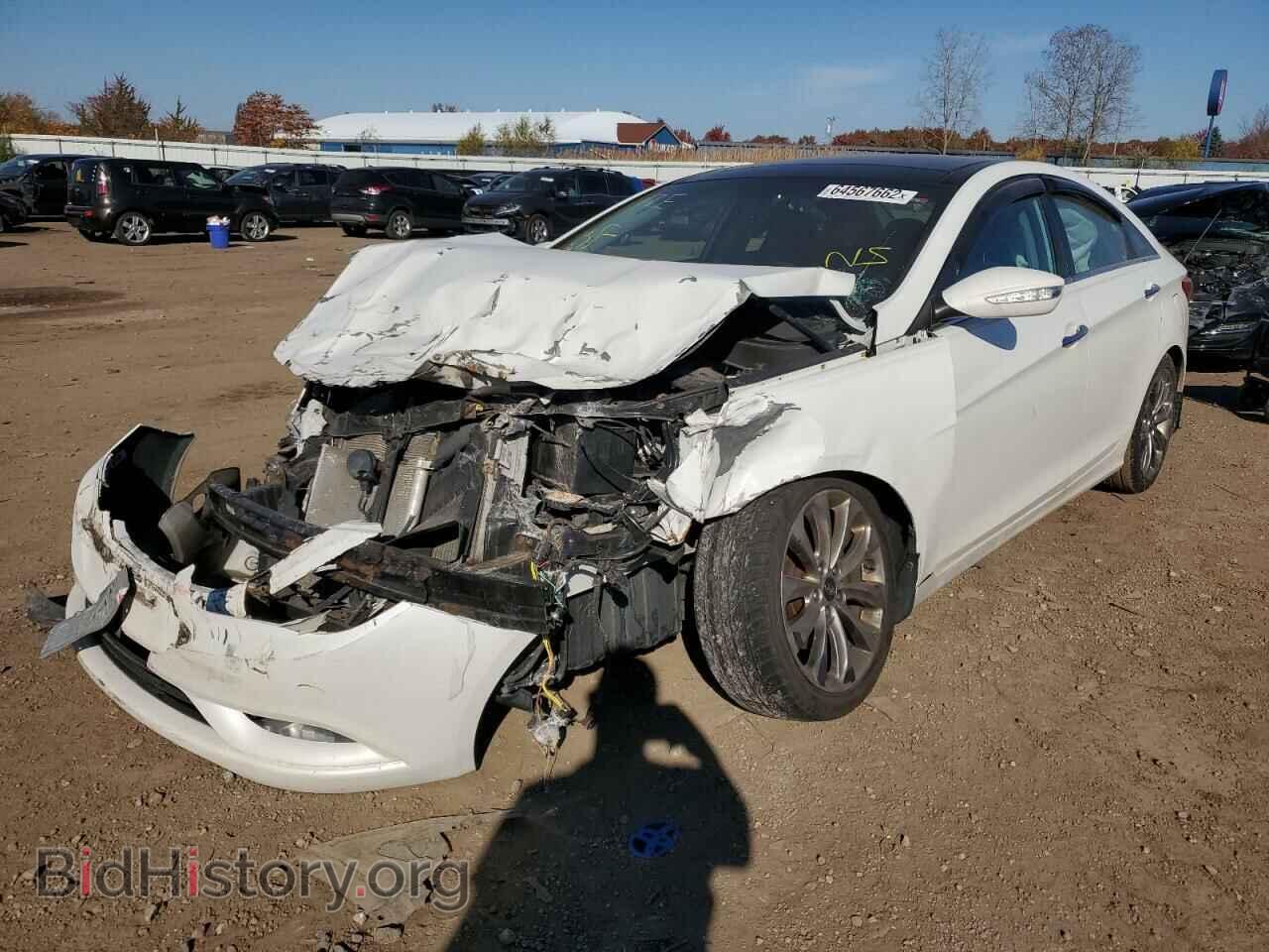 2012 HYUNDAI SONATA - VIN: 5NPEC4AB4CH362845 - Фото 2