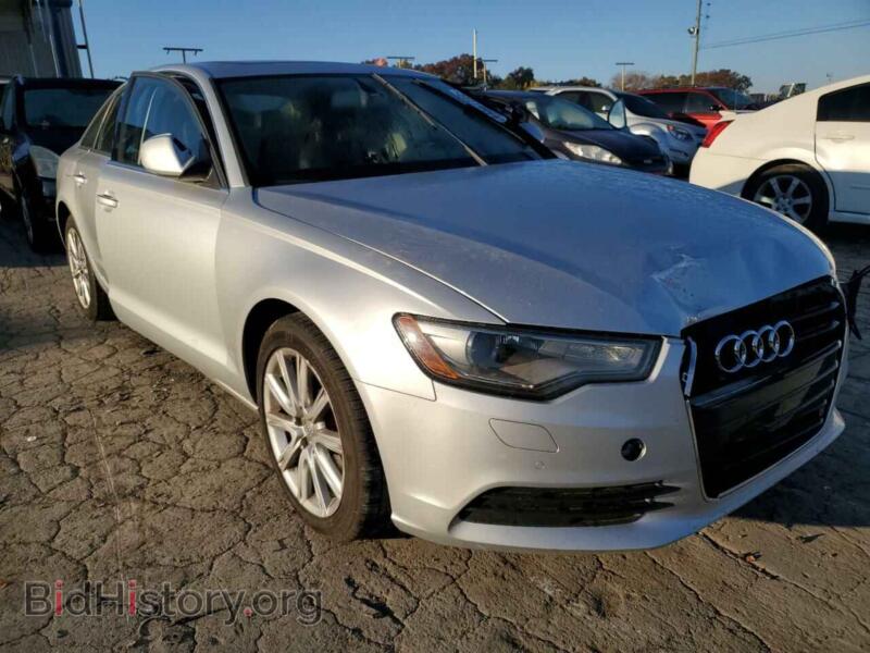2013 Audi A6 A6 Premium (VIN WAUDFAFC1DN017998) — фото 1 из 10, Copart, повреждение: передняя часть