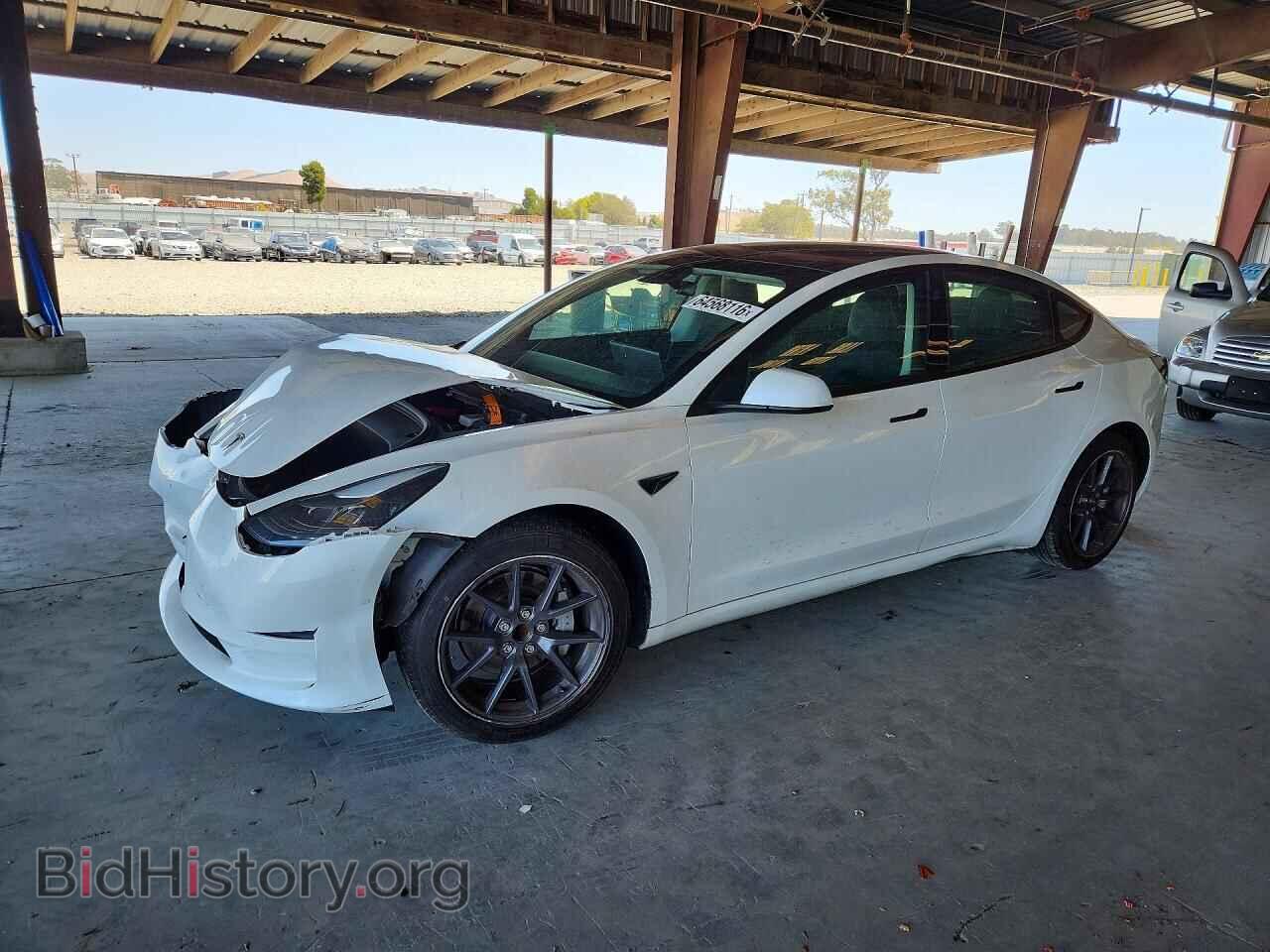 Фотография 5YJ3E1EA7MF942821 - TESLA MODEL 3 2021