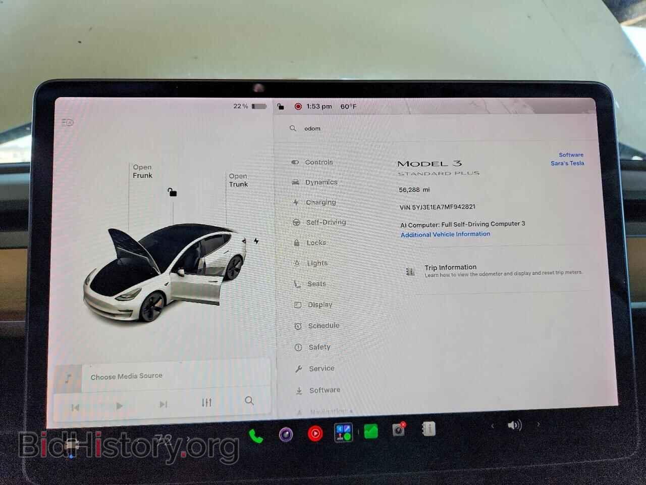 2021 TESLA MODEL 3 - VIN: 5YJ3E1EA7MF942821 - Фото 9
