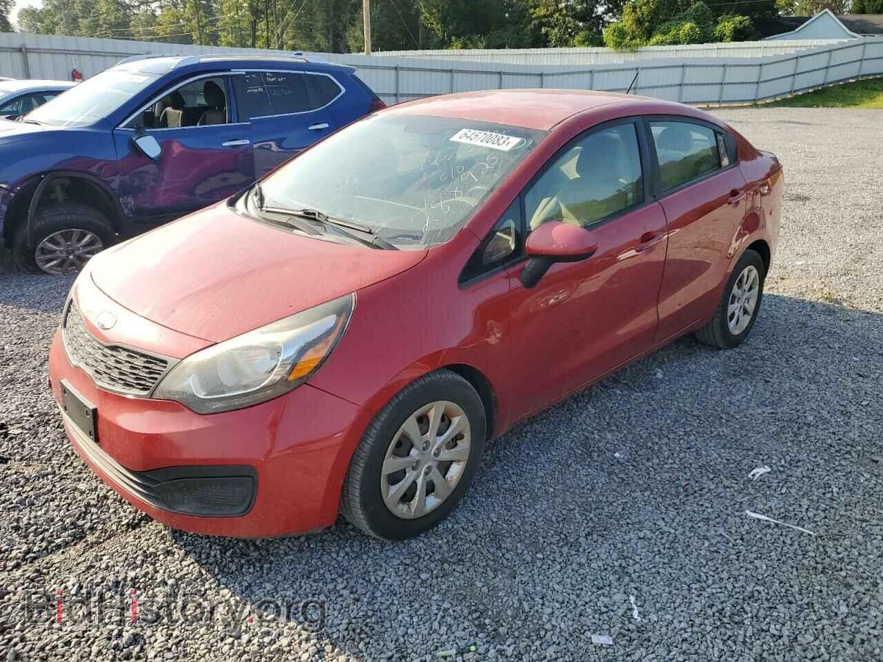 Фотография KNADM4A31D6288925 - KIA RIO 2013