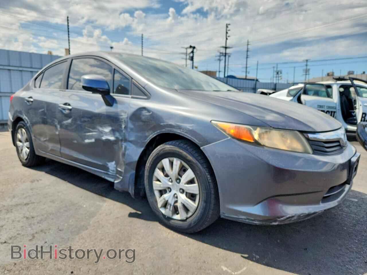 2012 HONDA CIVIC - VIN: 19XFB2F56CE372473 - Фото 4