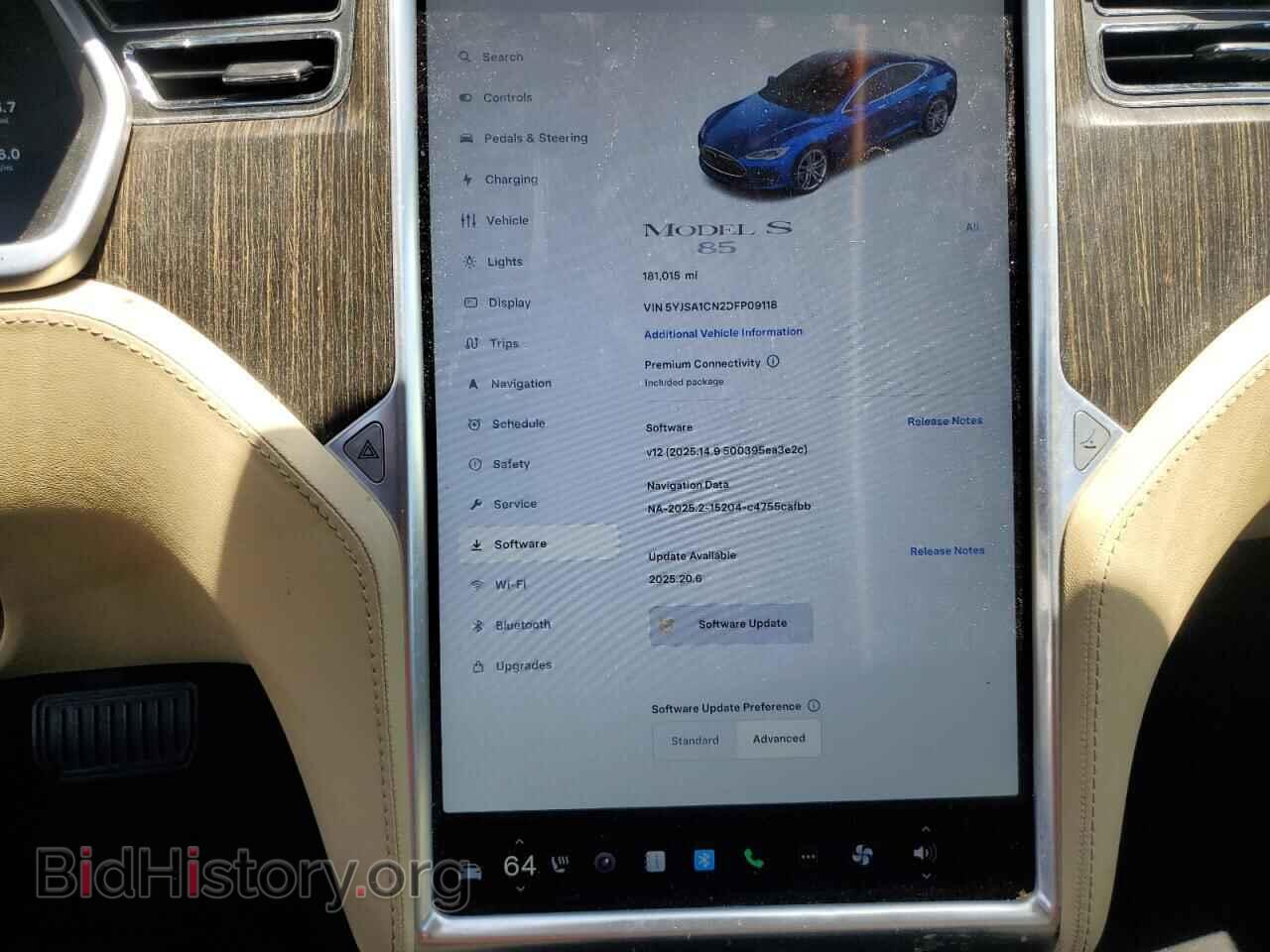 2013 TESLA MODEL S - VIN: 5YJSA1CN2DFP09118 - Фото 9