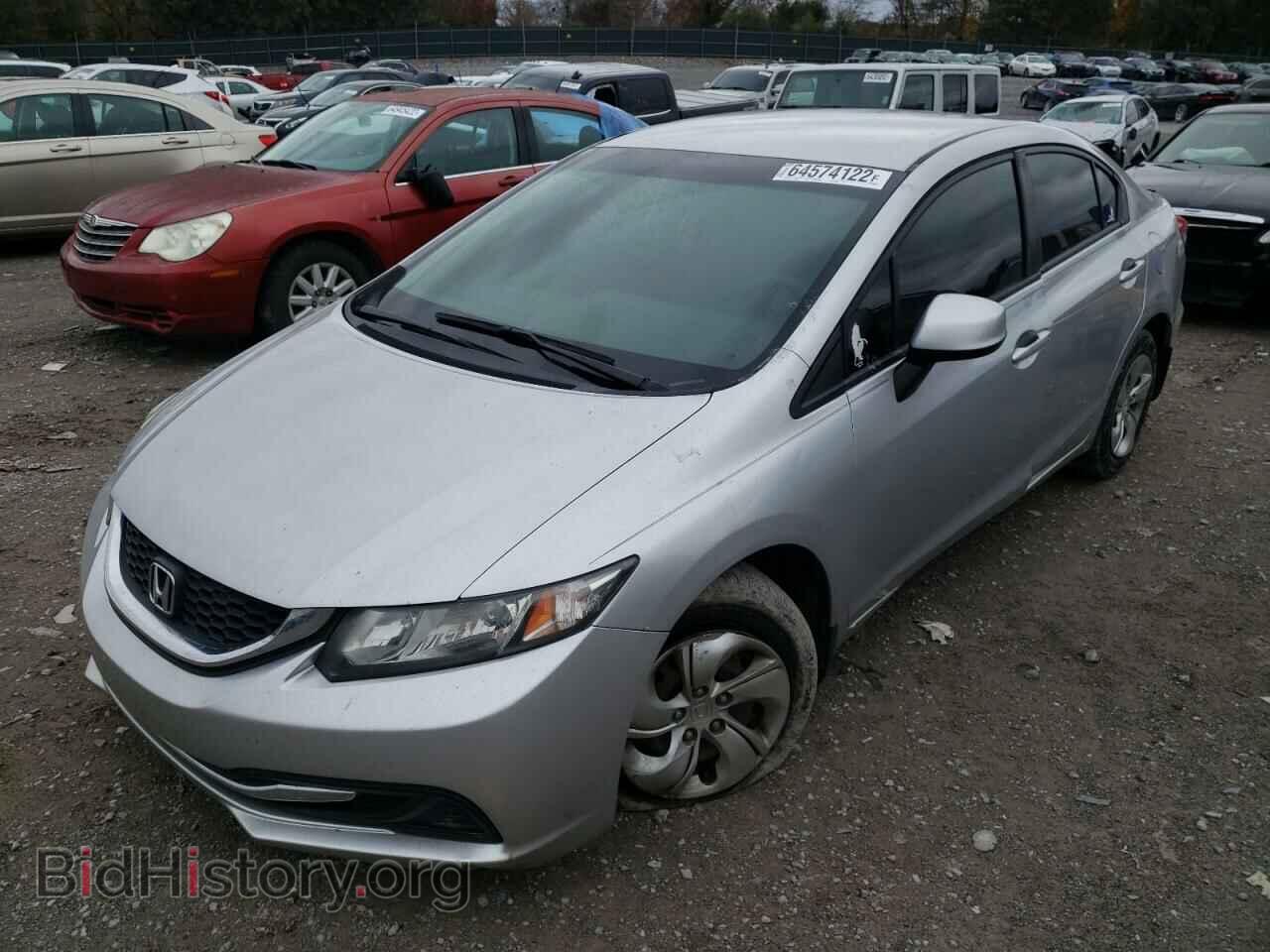 2013 HONDA CIVIC - VIN: 19XFB2F55DE041689 - Фото 2
