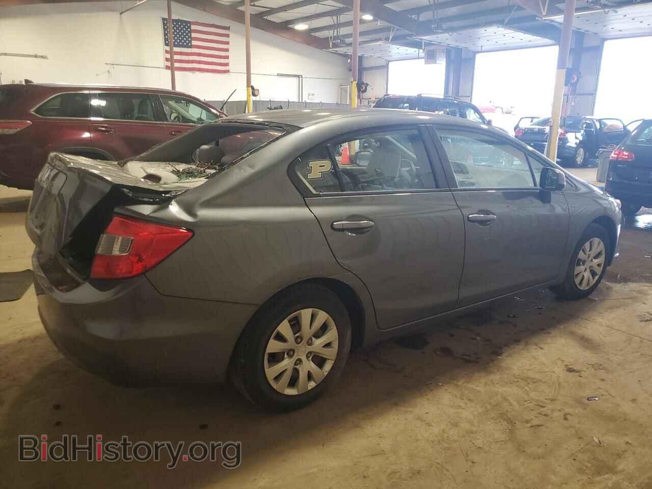 2012 HONDA CIVIC - VIN: 19XFB2F51CE372140 - Фото 3