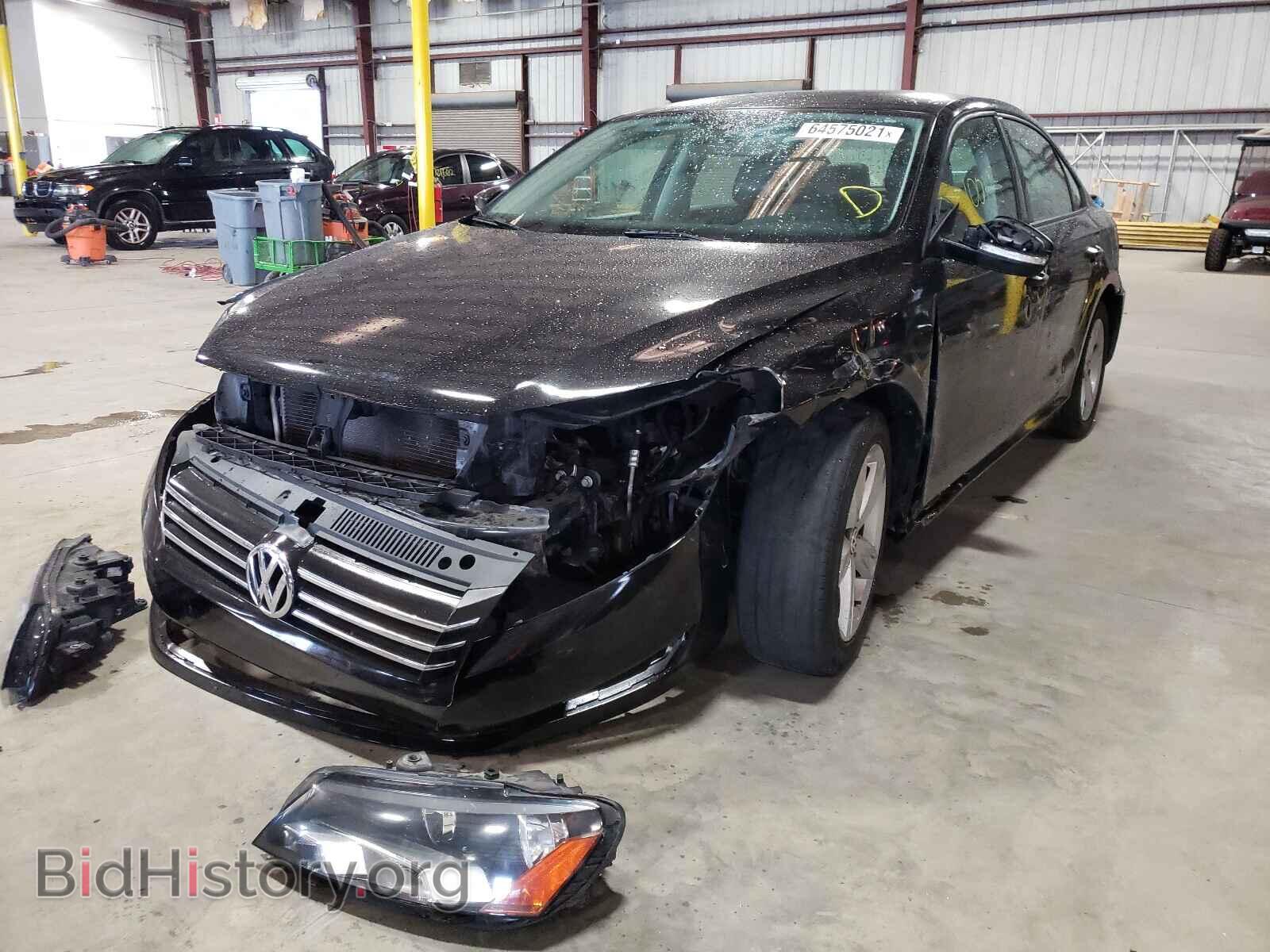 2014 VOLKSWAGEN PASSAT - VIN: 1VWAP7A35EC007322 - Фото 2