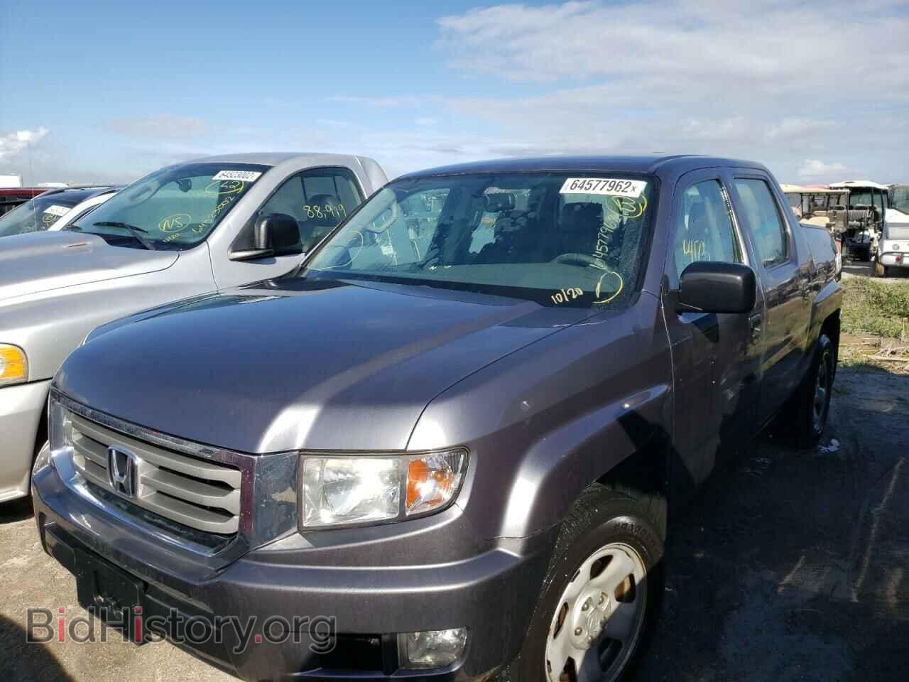 2014 HONDA RIDGELINE - VIN: 5FPYK1F26EB006462 - Фото 2