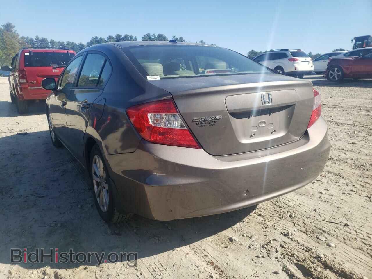2012 HONDA CIVIC - VIN: 2HGFB2F91CH506105 - Фото 3