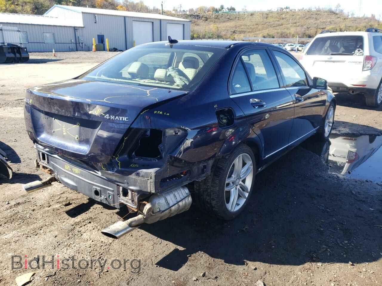 2013 MERCEDES-BENZ C-CLASS - VIN: WDDGF8AB8DR247155 - Фото 4