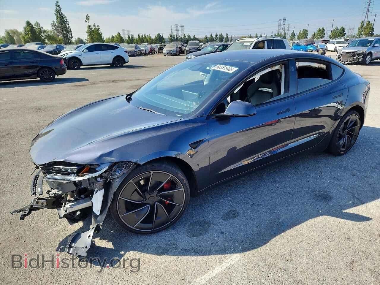 Photo 5YJ3E1ET5RF858957 - TESLA MODEL 3 2024