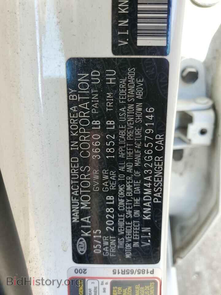2016 KIA RIO - VIN: KNADM4A32G6579146 - Фото 10