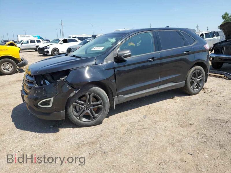 2018 Ford EDGE SEL (VIN 2FMPK4J90JBC23390) — фото 1 из 13, Copart, повреждение: передняя часть