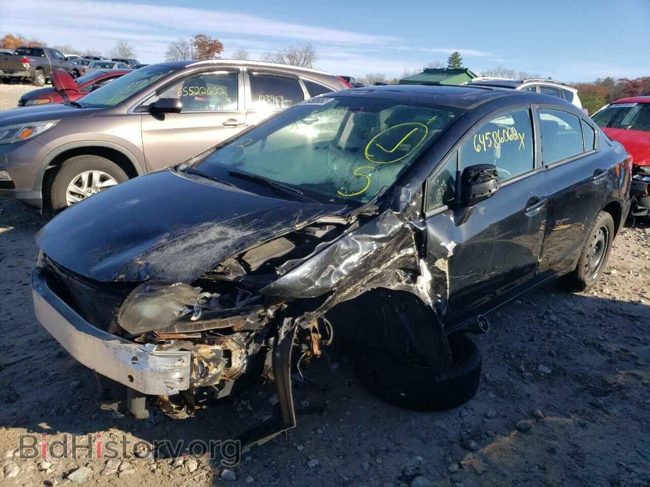 2013 HONDA CIVIC - VIN: 2HGFB2F82DH538831 - Фото 2