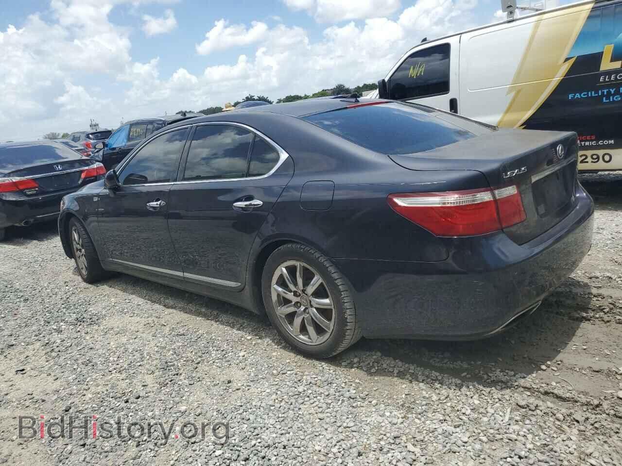 2007 LEXUS LS460 - VIN: JTHBL46F375040846 - Фото 2