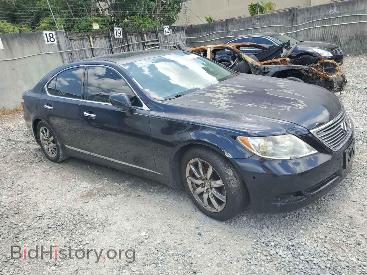 2007 LEXUS LS460 - VIN: JTHBL46F375040846 - Фото 4