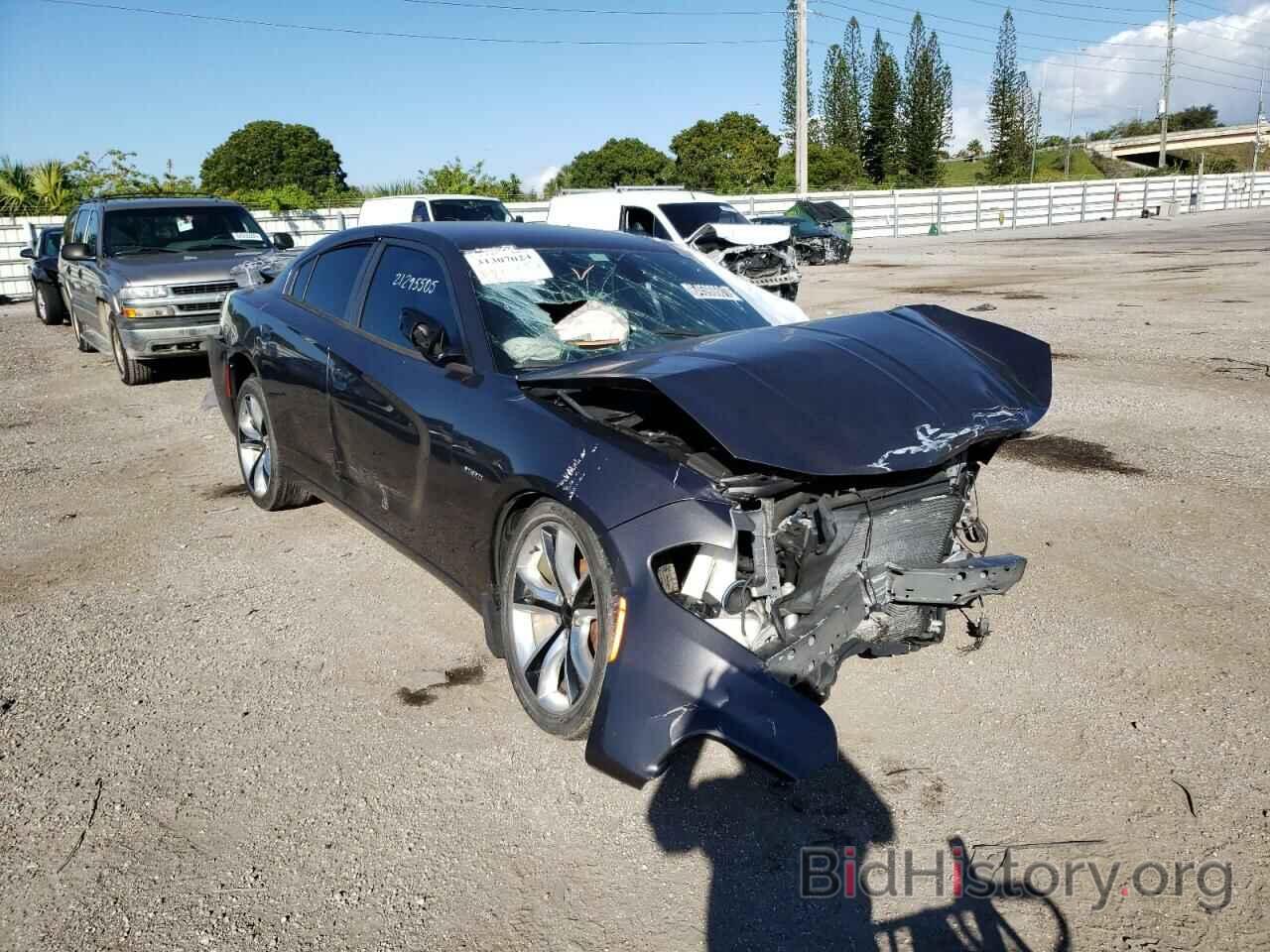 Photo 2C3CDXBG6FH817342 - DODGE CHARGER 2015