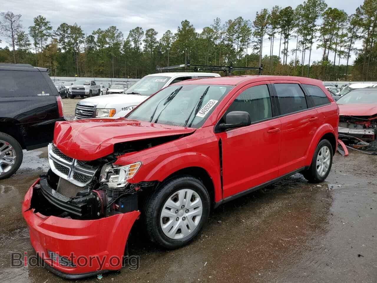 2013 DODGE JOURNEY - VIN: 3C4PDCAB7DT734793 - Фото 2
