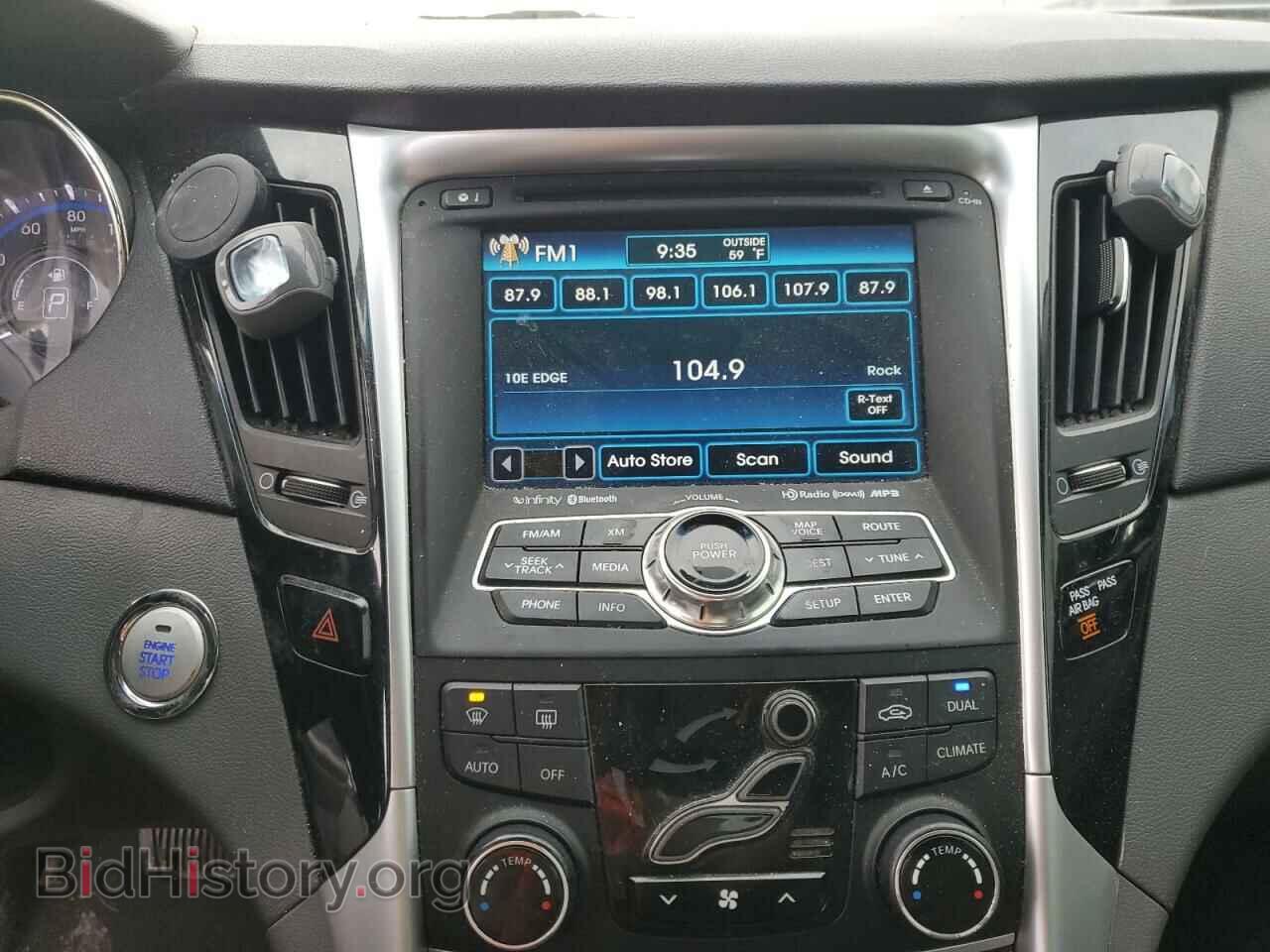 2012 HYUNDAI SONATA - VIN: 5NPEC4AC3CH501114 - Фото 9