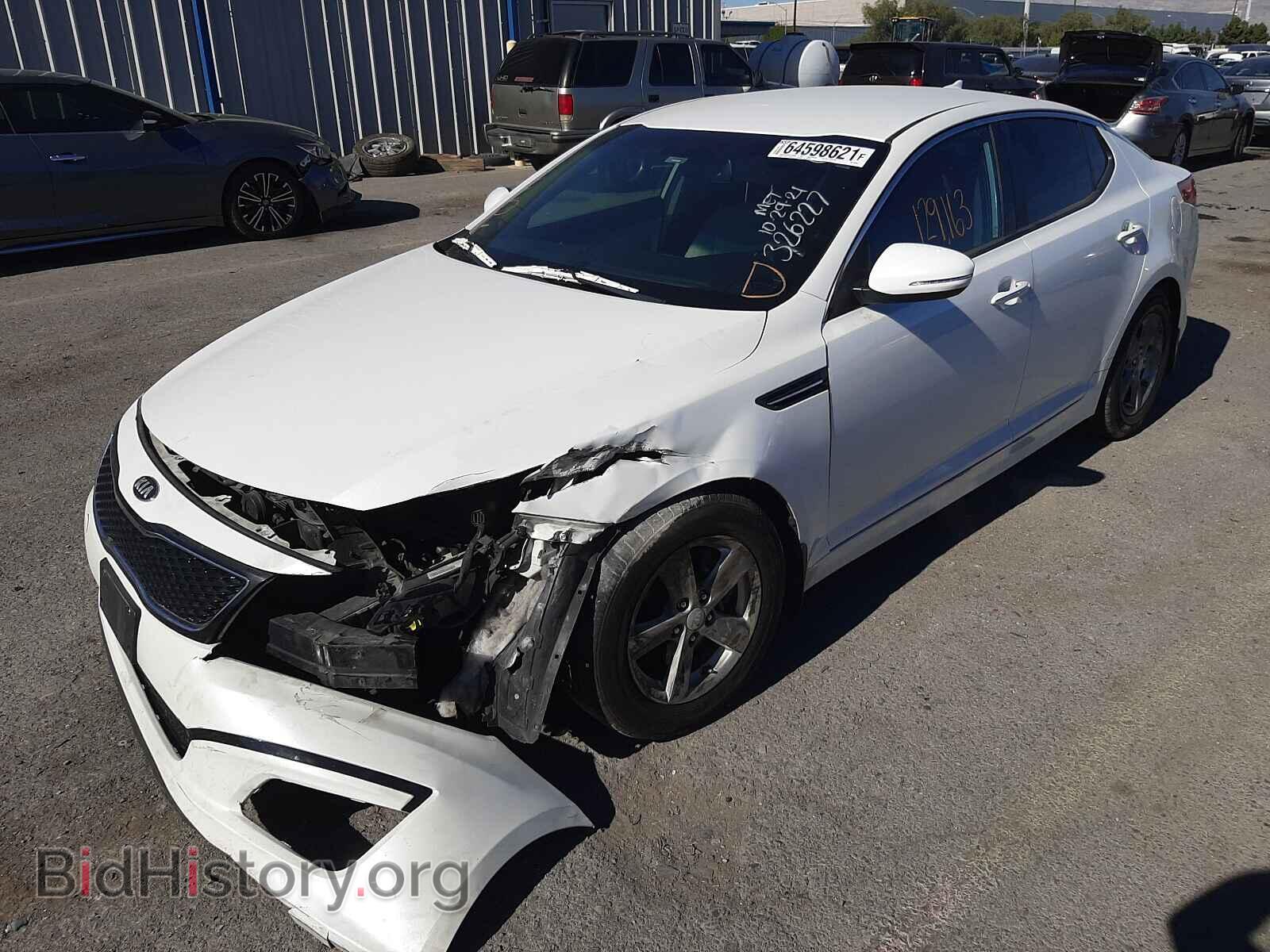 2015 KIA OPTIMA - VIN: KNAGM4A71F5530458 - Фото 2