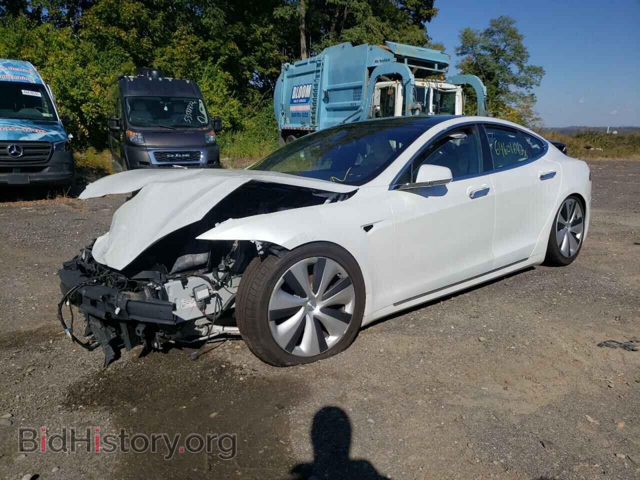 2020 TESLA MODEL S - VIN: 5YJSA1E40LF382818 - Photo 2