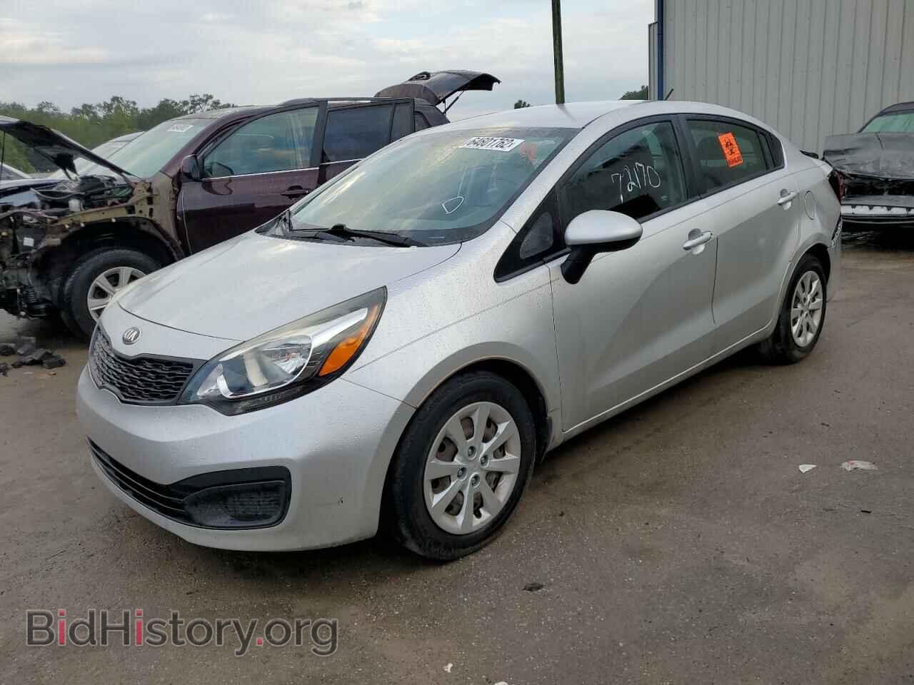 2014 KIA RIO - VIN: KNADM4A34E6396408 - Фото 2